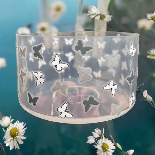 Achromatic Butterflies CLEAR Silicone Tumbler Boot on Sale