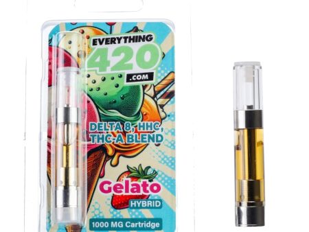 Everything 420 Gelato THC-A Cartridge - 1000mg Discount