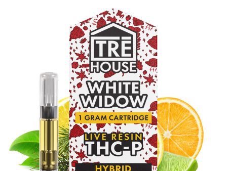 Tre House Live Resin White Widow THC-P Cartridge - 1000mg Fashion