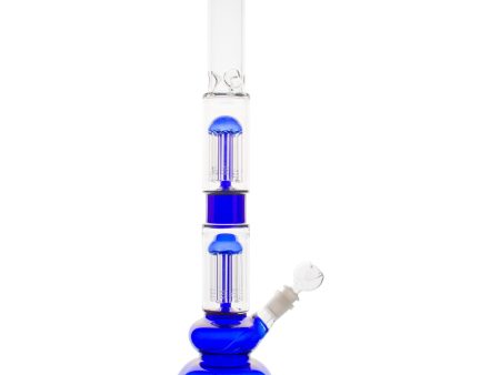 Double Jelly Fish Bong - 18in Hot on Sale