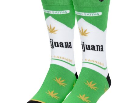 Odd Sox - Marijuana Pack - Mens For Cheap