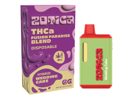 Zotica Green Hulk Wedding Cake THC-A Vaporizer - 6000mg Fashion