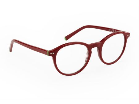 Round Frame Red Readers For Cheap