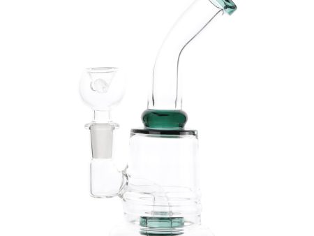 Tilted Disc Perc Bong - 7in Hot on Sale