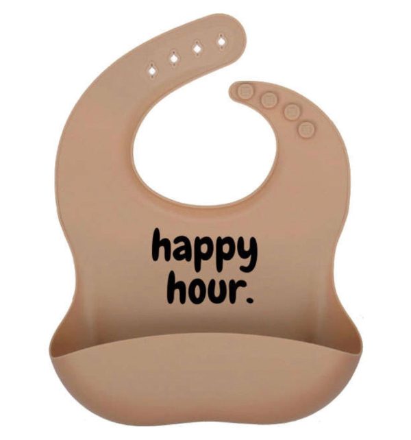 Luke s Happy Hour Silicone Baby Bib Online Sale