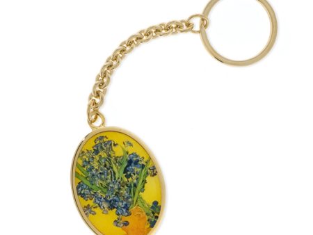 Van Gogh Irises Keyring Fashion