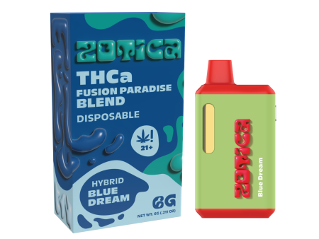 Zotica Green Hulk Blue Dream THC-A Vaporizer - 6000mg Cheap