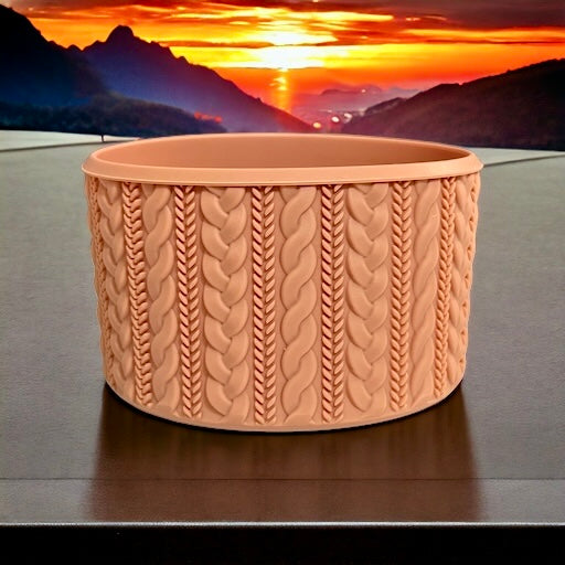 JORDAN (Terra Cotta) SWEATER Silicone Tumbler Boot For Sale