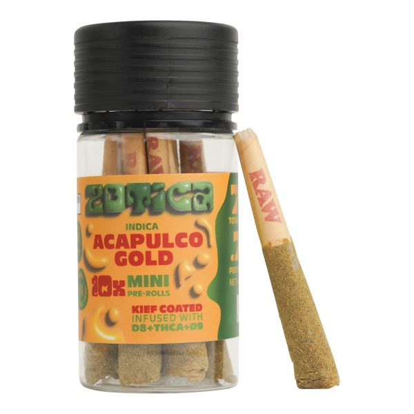 Zotica THC-A Blend Kief Acapulco Gold Mini Pre-Rolls - 10ct Cheap