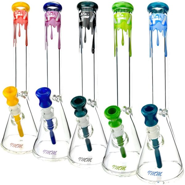 AFM Glass T583 Beaker Bong - 18in Supply