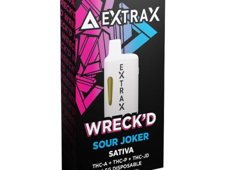 Extrax Wreckd THC-A + THC-P Vaporizer - 4500mg Supply