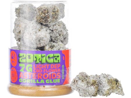 Zotica Delta 8 Gorilla Glue Asteroid Flower - 7g on Sale