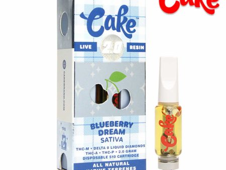 Cake TKO THC-A + Delta 8 Cartridge - 2000mg For Cheap