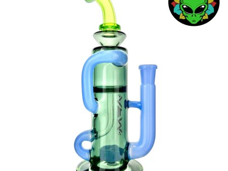 AFM Glass TX104 Recycler Bong - 10in Hot on Sale