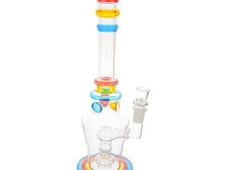 Three-Ring Circus Bong - 13in For Sale