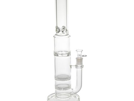 The Tornado Disc Perc Bong - 16in on Sale