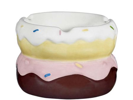 Iced Donut Ashtray - 4in For Sale