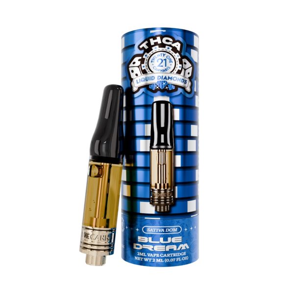 Twenty One THC-A Blue Dream Cartridge - 2000mg For Discount