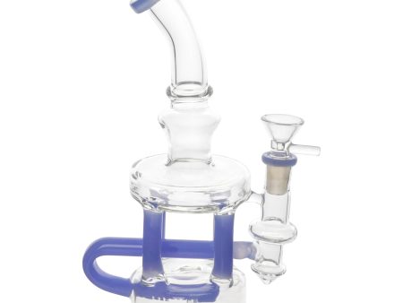 Cylindric Recycler Tube Bong - 8in Online Sale