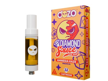 Dozo Diamond Sauce Amnesia Haze Cartridge - 2200mg Discount