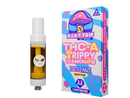 Dont Trip Shroom + THC-A Zooted Haze Cartridge - 2200mg For Cheap