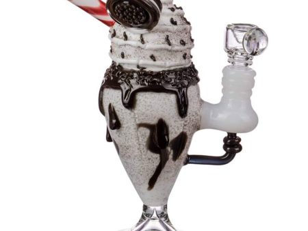 Empire Glassworks Chocolate Cookie Sundae Rig - 8in Supply