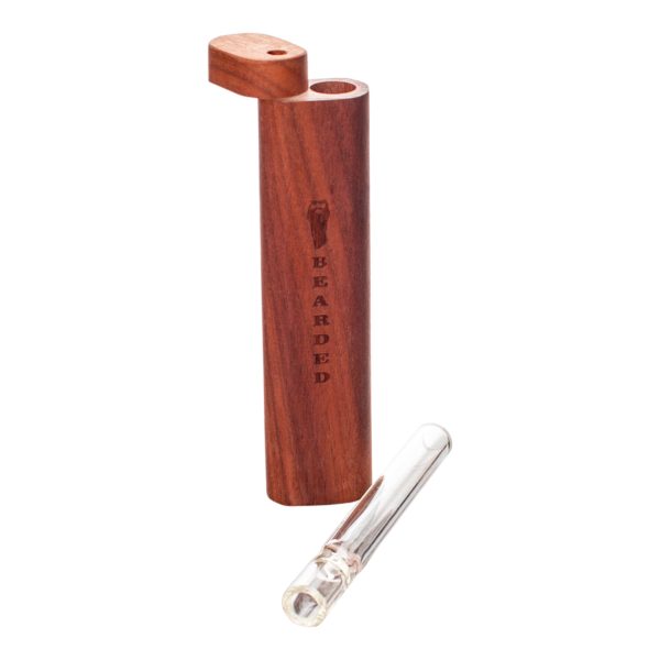 Bearded Wood Chillum Case - 4in Online