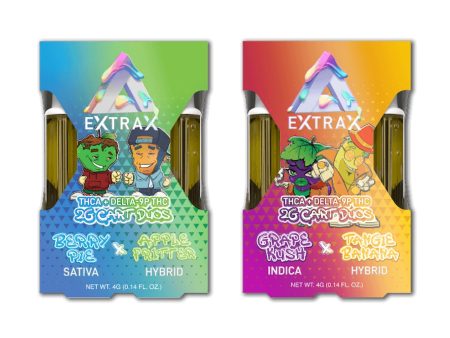 Extrax Adios THC-A Cartridge - 2 Pack For Sale