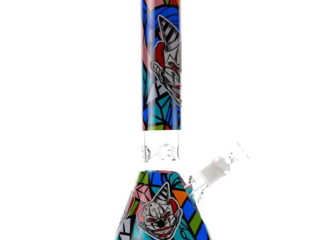 The Killer Clown Bong - 14in For Sale