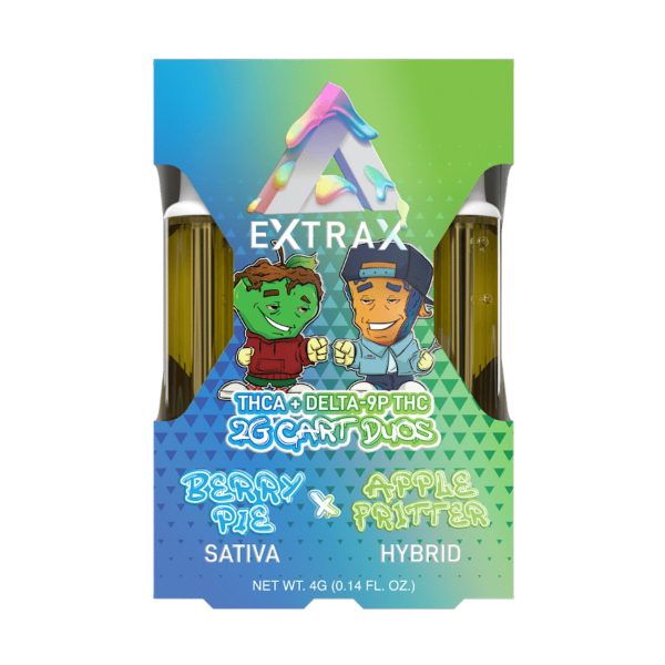 Extrax Adios THC-A Cartridge - 2 Pack For Sale