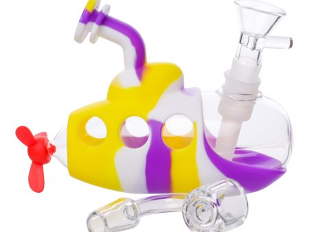 Ahoy Matie Bubbler Bong - 4in Hot on Sale