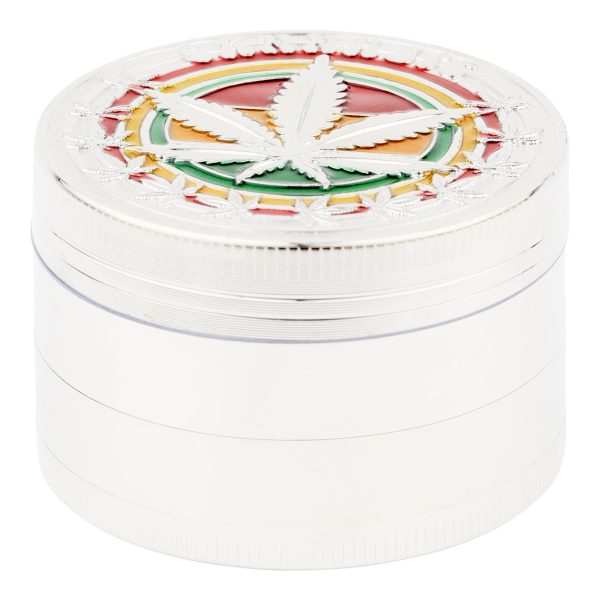 Rasta Leaf Grinder - 52mm Sale