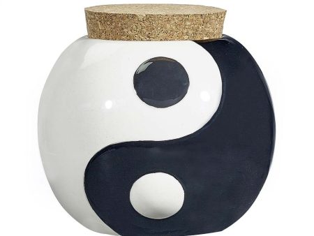 Yin Yang Stash Jar - 4in Online