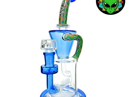 AFM Glass TX617 Recycler Bong - 11in Online now