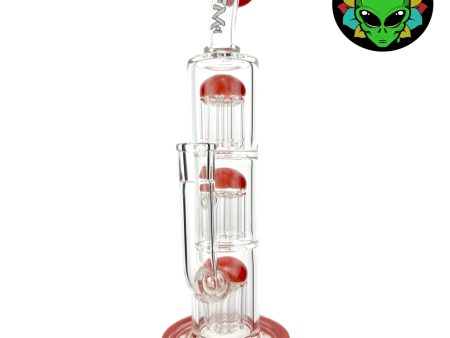 AFM Glass TX093 Three Tree Perc Bong - 12in Online Sale