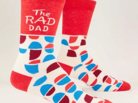 The Rad Dad Men s Crew Socks Fashion