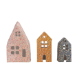 Floral Paper Mache Houses For Sale