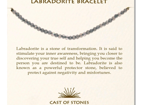 Labradorite Beaded Bracelet Online