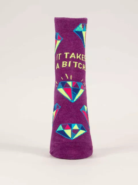 It Takes a Bitch Women s Ankle Socks Hot on Sale