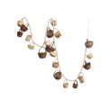 Wicker Garland w  Mini Baskets & Wood Beads For Discount