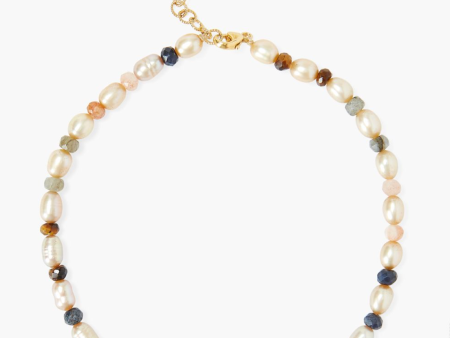 Champagne Pearl Mix Anklet For Discount