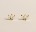 Opal Crown Stud Earrings Online