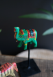 Painted Wooden Animals on Metal Stands Cheap