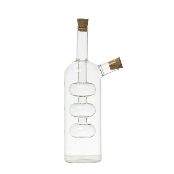 Gobi Glass Oil and Vinegar Cruet with Cork Stoppers Fashion