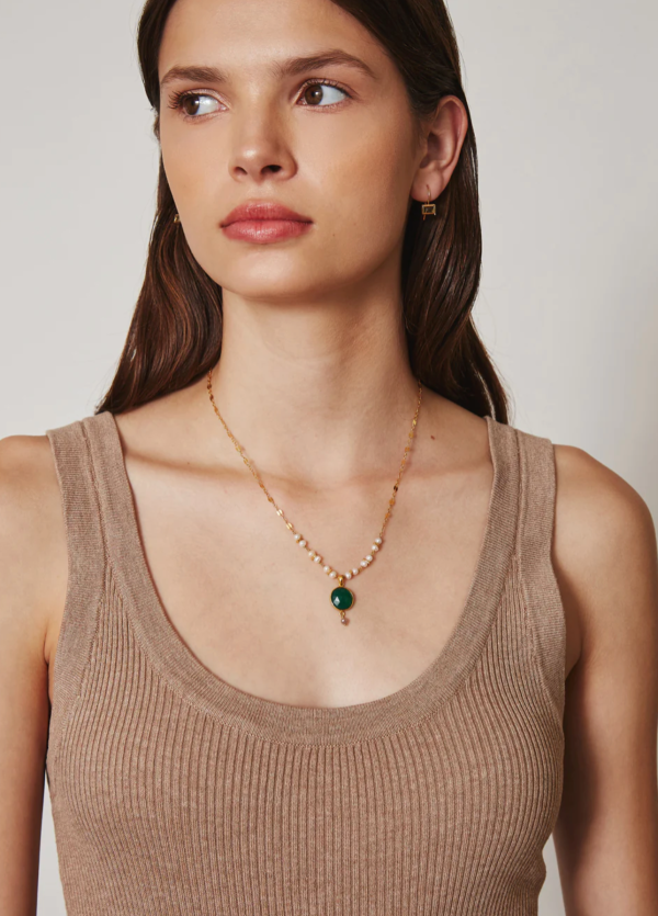 Pearl Mix Pendant Necklace Online now