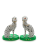 9.75  Paper Mache Spotted Dalmatian Set Fashion