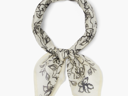 Chan Luu Abstract Floral Handkerchief Online now