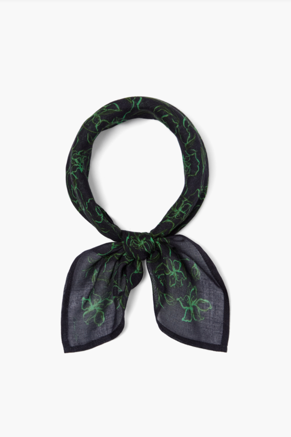 Chan Luu Abstract Floral Handkerchief Online now