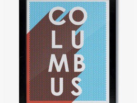 Columbus Comic Book Print For Cheap